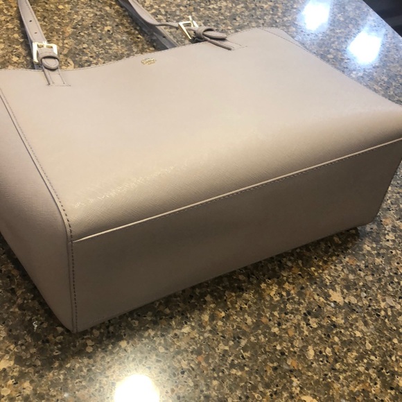 NWT Tory Burch Grey Emerson Tote, Gorgeous! 😍😍 - Picture 3 of 9